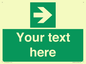 SV5234: Custom Arrow Right Sign