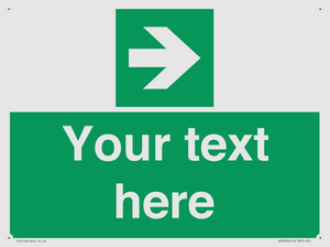 SV5234: Custom Arrow Right Sign