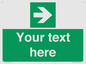 SV5234: Custom Arrow Right Sign