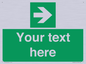 SV5234: Custom Arrow Right Sign