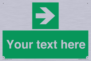 SV5234: Custom Arrow Right Sign