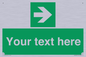 SV5234: Custom Arrow Right Sign