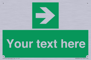 SV5234: Custom Arrow Right Sign