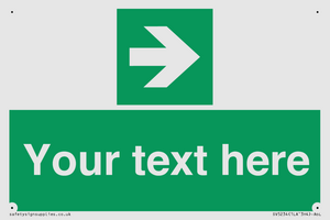 SV5234: Custom Arrow Right Sign