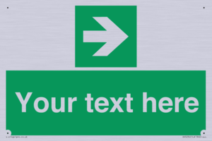 SV5234: Custom Arrow Right Sign