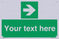 SV5234: Custom Arrow Right Sign