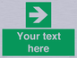 SV5234: Custom Arrow Right Sign