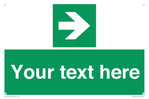 SV5234: Custom Arrow Right Sign