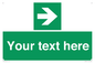 SV5234: Custom Arrow Right Sign