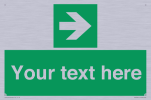 SV5234: Custom Arrow Right Sign