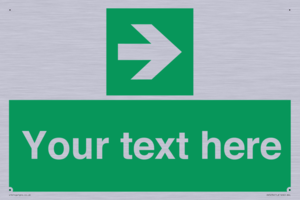 SV5234: Custom Arrow Right Sign