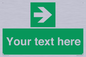 SV5234: Custom Arrow Right Sign