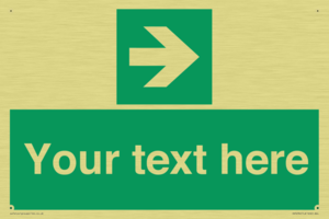 SV5234: Custom Arrow Right Sign