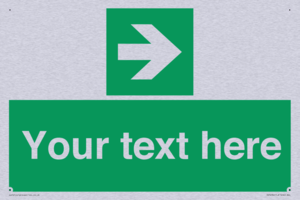 SV5234: Custom Arrow Right Sign