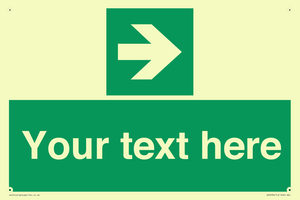 SV5234: Custom Arrow Right Sign