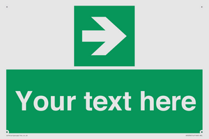 SV5234: Custom Arrow Right Sign