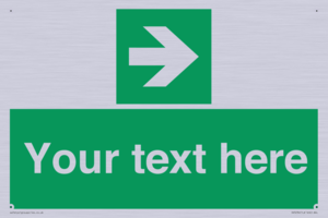 SV5234: Custom Arrow Right Sign