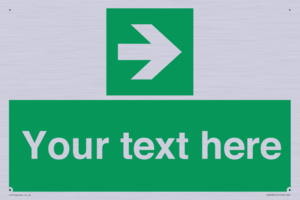 SV5234: Custom Arrow Right Sign