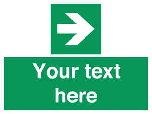 SV5234: Custom Arrow Right Sign