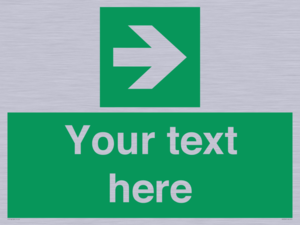 SV5234: Custom Arrow Right Sign