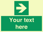 SV5234: Custom Arrow Right Sign