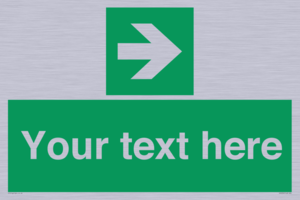 SV5234: Custom Arrow Right Sign