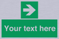 SV5234: Custom Arrow Right Sign