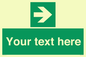 SV5234: Custom Arrow Right Sign