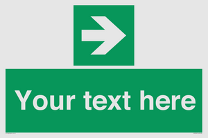 SV5234: Custom Arrow Right Sign