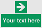 SV5234: Custom Arrow Right Sign