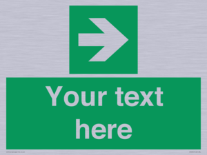 SV5234: Custom Arrow Right Sign