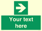 SV5234: Custom Arrow Right Sign