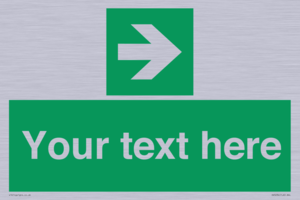SV5234: Custom Arrow Right Sign