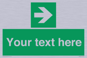 SV5234: Custom Arrow Right Sign