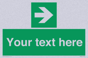 SV5234: Custom Arrow Right Sign