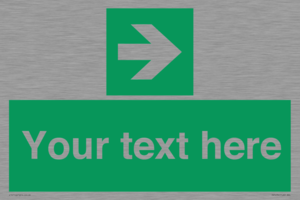 SV5234: Custom Arrow Right Sign