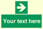 SV5234: Custom Arrow Right Sign