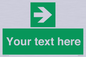 SV5234: Custom Arrow Right Sign