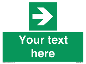 SV5234: Custom Arrow Right Sign