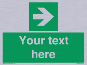 SV5234: Custom Arrow Right Sign