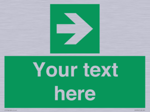 SV5234: Custom Arrow Right Sign