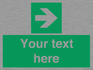 SV5234: Custom Arrow Right Sign