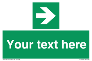 SV5234: Custom Arrow Right Sign