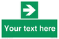 SV5234: Custom Arrow Right Sign