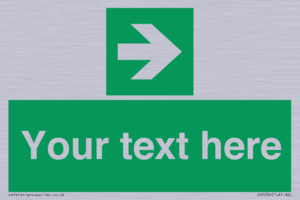 SV5234: Custom Arrow Right Sign