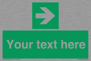 SV5234: Custom Arrow Right Sign