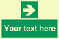 SV5234: Custom Arrow Right Sign