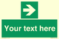 SV5234: Custom Arrow Right Sign