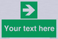 SV5234: Custom Arrow Right Sign