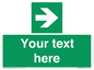 SV5234: Custom Arrow Right Sign